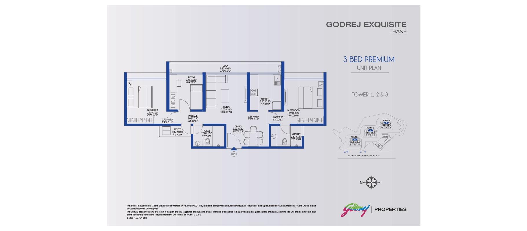 4 BHK Floor Plan